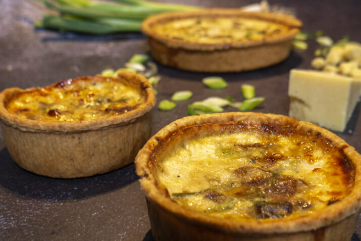 Cheese and Onion Quiche
